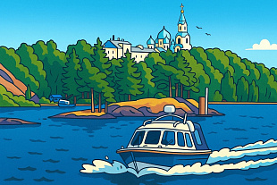 14-17.08."О, дивный остров Валаам!" Автобусный тур из Вологды и Череповца