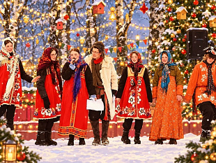 06.01. «Вятское. Заедем в русское селенье на праздник зимний и веселье!» с новогодней экскурсией по селу, посещению музея "Звуки времени" и мастер-классом по росписи новогоднего шара! Автобусный тур из Вологды, Сокола