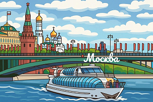 25-29.09. «Ура, мы дружно крикнули, Московские каникулы! С теплоходной прогулкой по Москва-реке» Автобусный тур из Вологды и Череповца