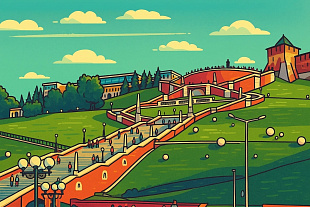 14-17.08.«Есть над Волгой и Окой славный город вековой!" Нижний Новгород и Городец. Автобусный тур из Вологды и Череповца