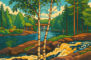 19-22.06."Карелия-страна чудесных грез, высоких сосен, елей и маленьких берез..."Автобусный тур из Вологды и Череповца